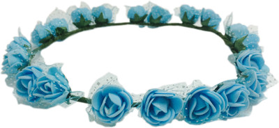 

Loops n knots Crown & Tiara(Blue, Pack of 1)