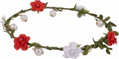

Snupy Tiara(Red, White, Pack of 1)