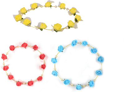 

Snupy Crown & Tiara(Multicolor, Pack of 3)