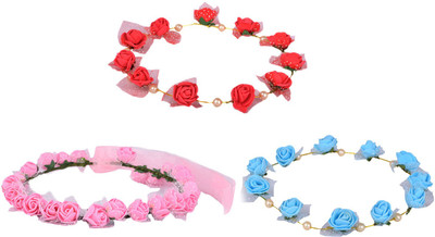 

Snupy Crown & Tiara(Multicolor, Pack of 3)