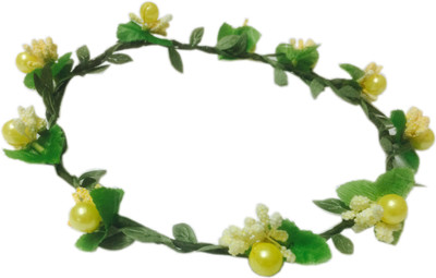 

Loops n knots Crown & Tiara(Yellow, Pack of 1)