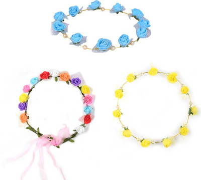 

Snupy Crown & Tiara(Multicolor, Pack of 3)