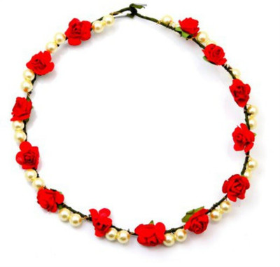 

Sanjog Crown & Tiara(Red, Pack of 1)