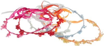 

Loops n knots Crown & Tiara(Multicolor, Pack of 5)