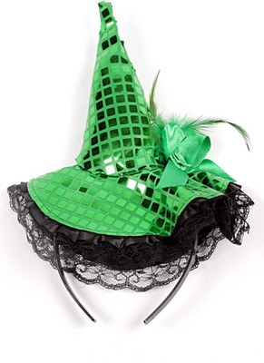 

Funcart Green Sequin Headband Crown & Tiara(Green, Pack of 1)