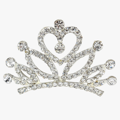 

Pink Rose Crown(White, Pack of 1)