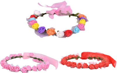 

Snupy Crown & Tiara(Multicolor, Pack of 3)