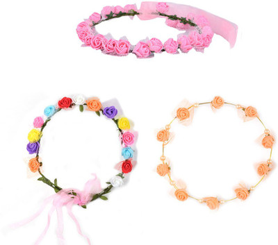 

Snupy Crown & Tiara(Multicolor, Pack of 3)