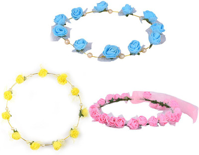 

Snupy Crown & Tiara(Multicolor, Pack of 3)