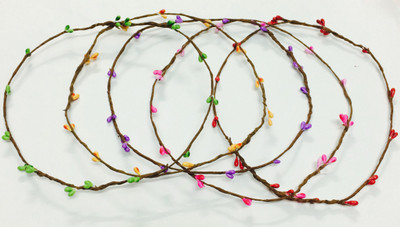 

Loops n knots Wild Collection Tiara(Multicolor, Pack of 5)