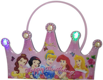 

Funcart Crown & Tiara(Multicolor, Pack of 1)