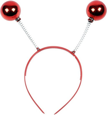 

Funcart Red Disco Ball Head Boppers Crown & Tiara(Red, Pack of 1)
