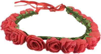 

Loops n knots Tiara(Red, Pack of 1)