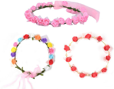 

Snupy Crown & Tiara(Multicolor, Pack of 3)