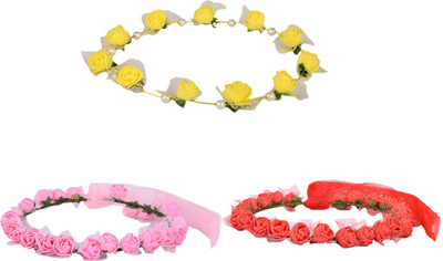 

Snupy Crown & Tiara(Multicolor, Pack of 3)