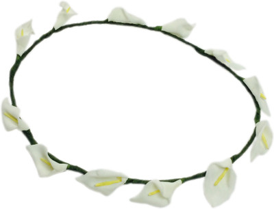 

Loops n knots Little Princess Tiara(White, Pack of 1)