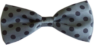 

Blacksmith Polka Print Men's Tie, Grey