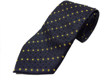 

Blacksmithh Black Formal Directors Self Design Men's Tie