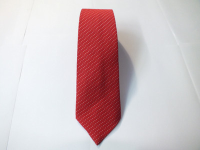 

Pkms Striped Tie, Red