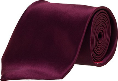 

Maesta MTIE123 Solid Men's Tie, Maroon