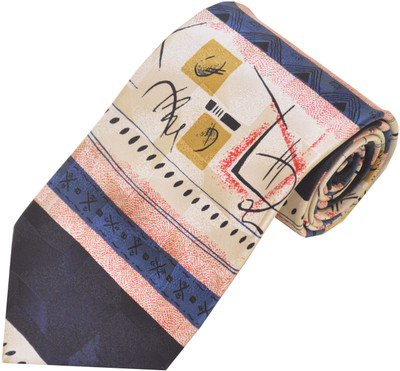 

Sakshi International Printed Tie, Multi