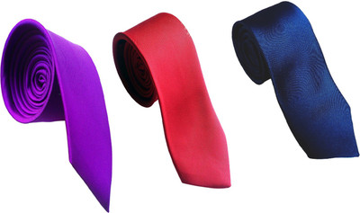 WSD Solid Tie(Pack of 3) Flipkart