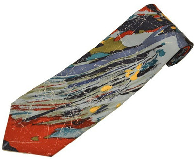 

Sakshi International Premium Italian Silk Collection Printed Men's Tie, Multicolor