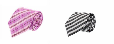 

Maesta Striped Tie(Pack of 2, Pink;white