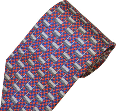

Sakshi International Premium Ties Printed Men's Tie, Blue