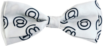 

Blacksmith At The Ratedesign Bow Graphic Print Men's Tie, Black