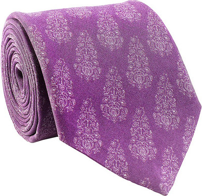 

Chokore Printed Tie, Purple