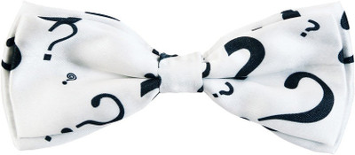 

Blacksmith Question Markdesign Bow Graphic Print Men's Tie, Black