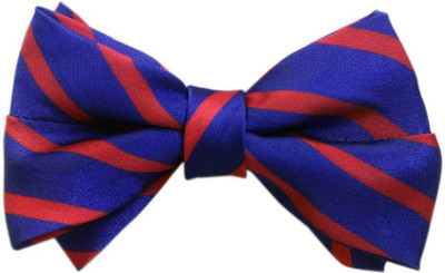 

Blacksmith Striped Tie, Royal blue