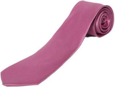 

Blacksmithh Solid Men's Tie, Pink
