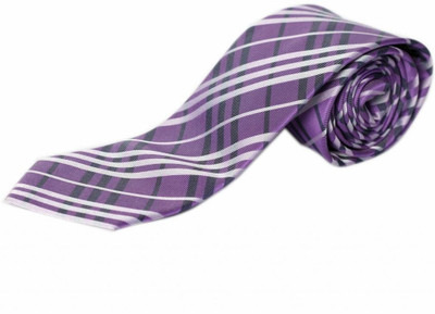 

Blacksmith Checkered Men's Tie, Purple