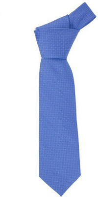 

Maesta MTIE123 Checkered Men's Tie, Regular blue