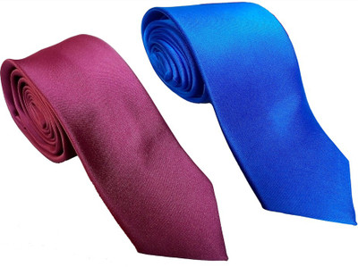 WSD Solid Tie(Pack of 2) Flipkart