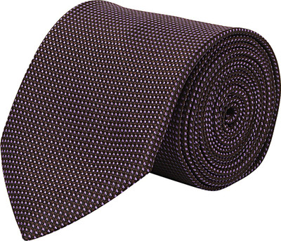 

CorpWed Embroidered Make Embroidered Men's Tie, Brown;purple