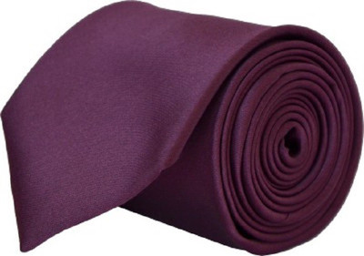 

CorpWed Superior Purple Solid Men's Tie