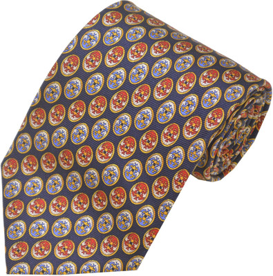 

Sakshi International Printed Tie, Blue