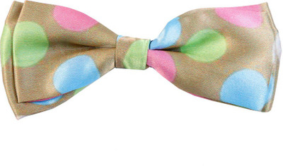 

Blacksmith Multi Dotsdesign Bow Polka Print Men's Tie, Green