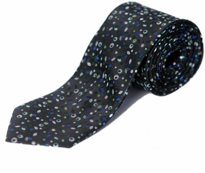 

Blacksmith Self Design Men's Tie, Green