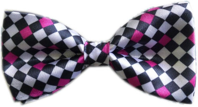 

Blacksmith Checkered Men's Tie, White
