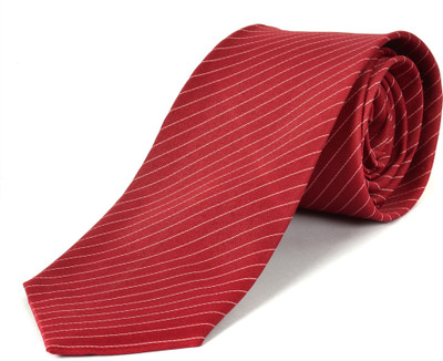 

Paranoid Striped Men's Tie, Red