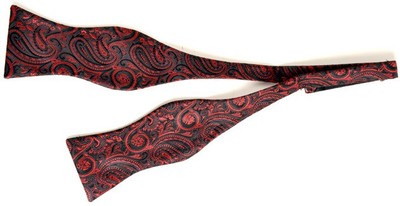 

Just Differ Woven Tie, Black