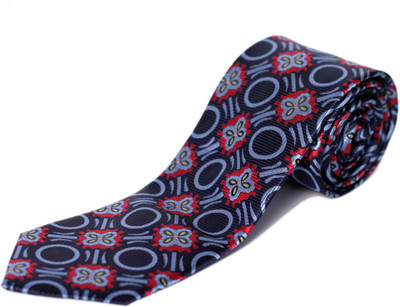 

Blacksmith Printed Men's Tie, Purple