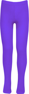 

Supersox Solid Girl's Purple Tights