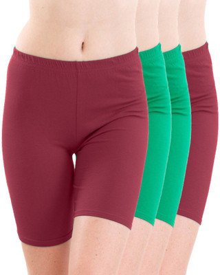 

Meril Solid Girls Maroon, Green Tights