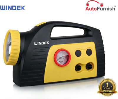 

Windek 300 psi Tyre Air Pump for Car & Bike