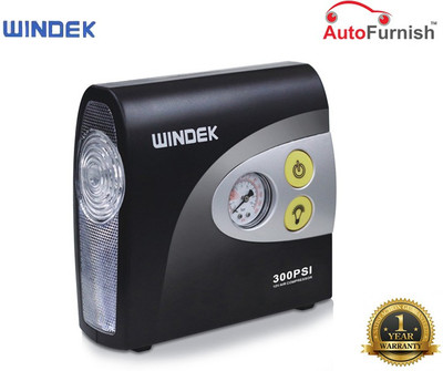 

Windek 300 psi Tyre Air Pump for Car & Bike